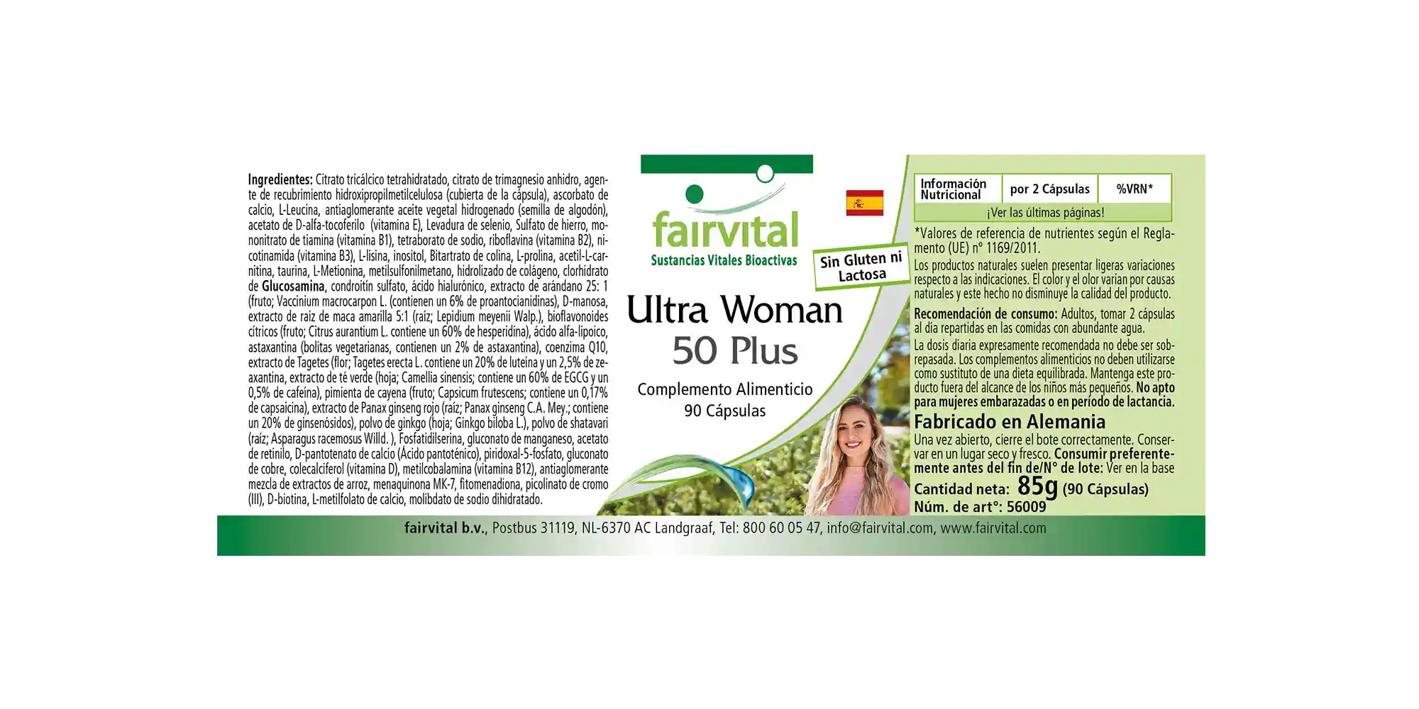 Ultra Woman 50 Plus