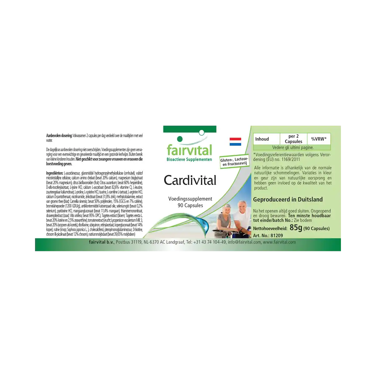 Cardivital – heart vitamins – 90 capsules