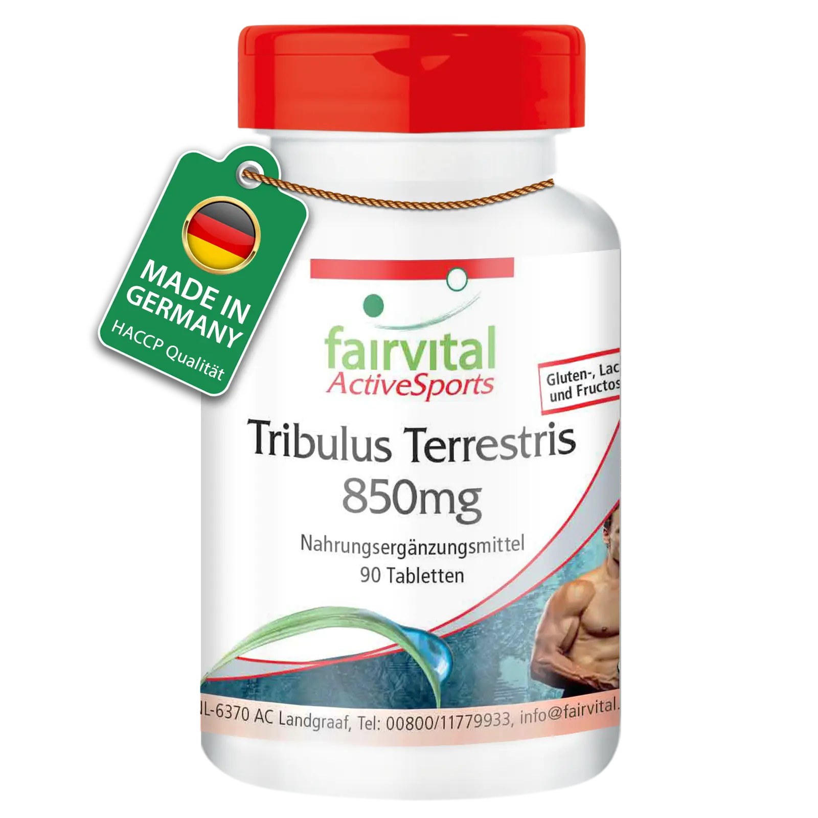 Tribulus Terrestris Extrakt 850mg - 90 Tabletten- HOCHDOSIERT & VEGAN | Fairvital Tribulus Terrestris Extrakt 850mg - 90 Tabletten- HOCHDOSIERT & VEGAN | Fairvital