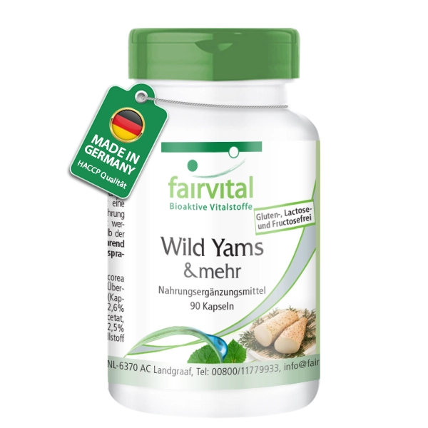 Wild Yams Plus - 90 Capsules Wild Yams Plus - 90 Capsules