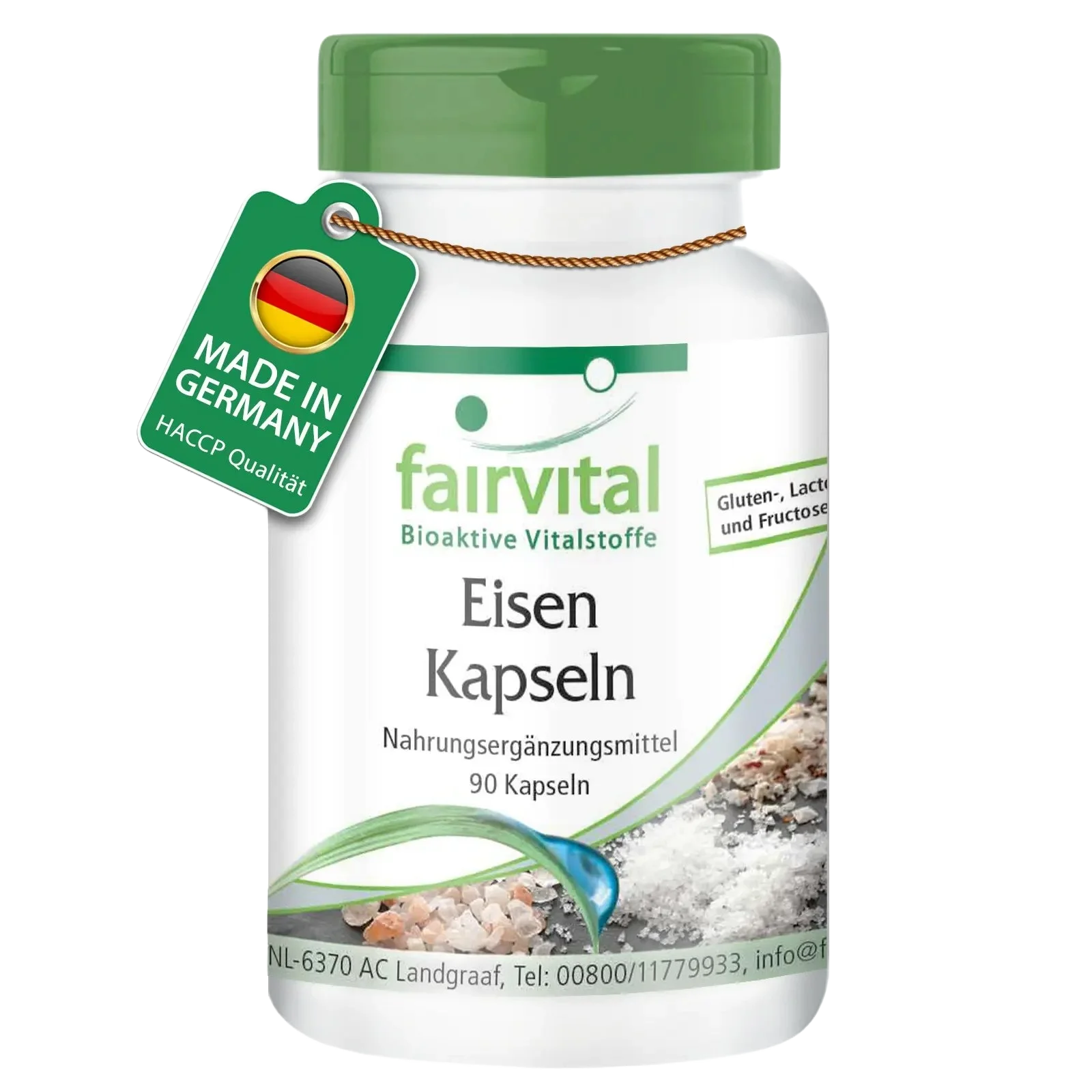 Ijzercapsules met vitaminen - 90 capsules Ijzercapsules met vitaminen - 90 capsules