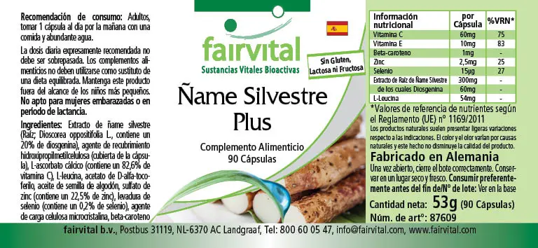 Igname selvatico Plus - 90 Capsule