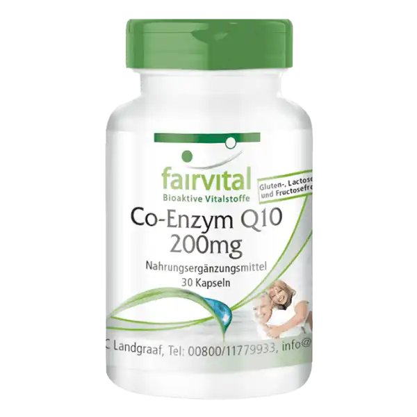 Co-Enzym Q10 200mg - 30 Kapseln
