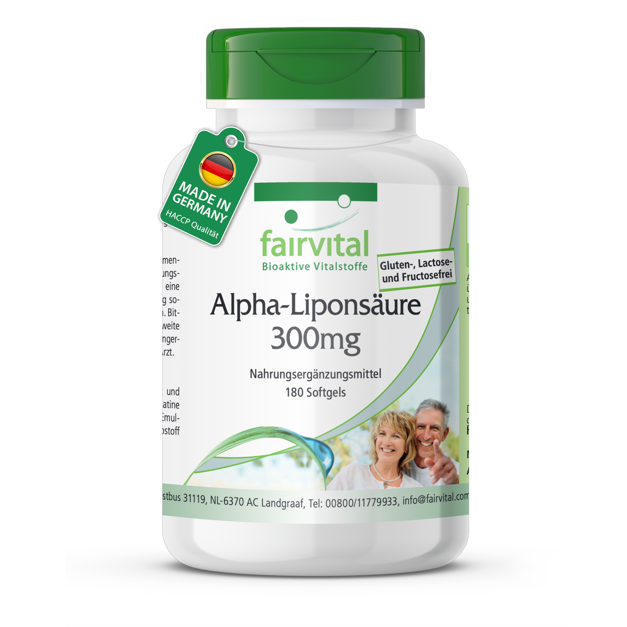 Alpha-Liponsäure 300mg - 180 Softgels | Fairvital