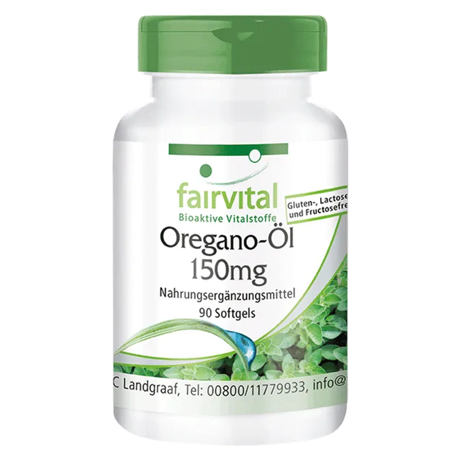 Oregano Oil 150mg - 90 Softgels Oregano Oil 150mg - 90 Softgels