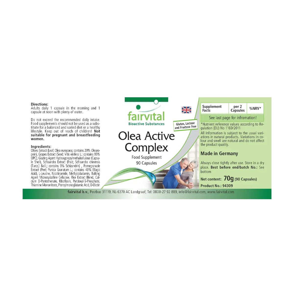 Olea Active Complex – 90 gélules