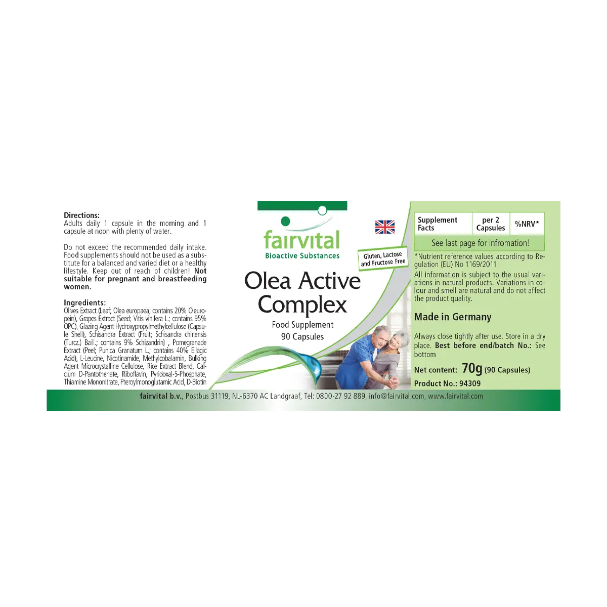 Olea Active Complex - 90 capsules