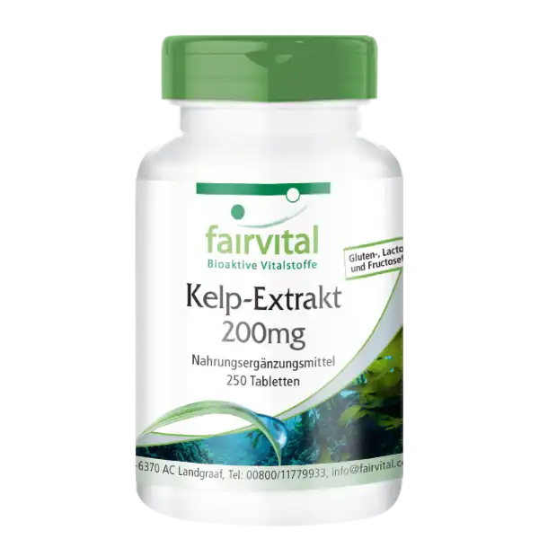 Kelpextract 200mg - 250 tabletten