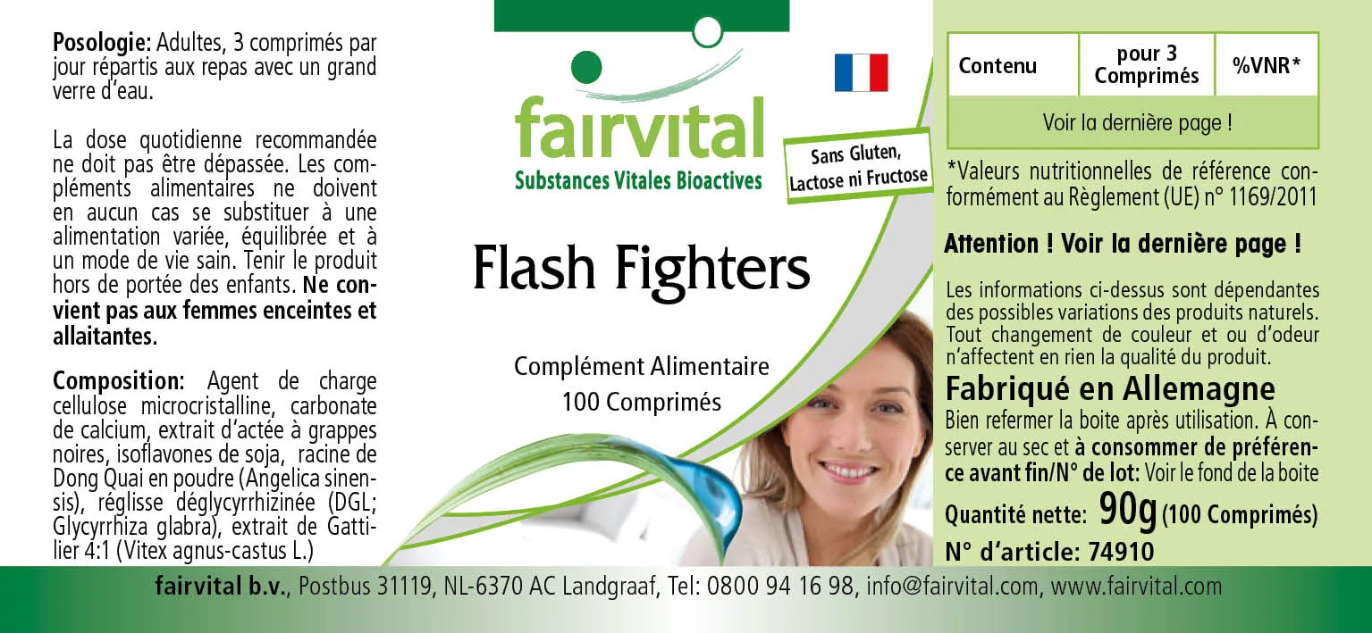 Flash Fighters - 100 compresse