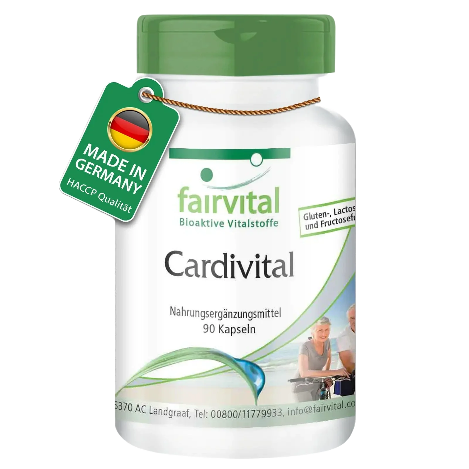 Cardivital Herzvitamine - 90 Kapseln - Multivitamin & Multimineral Komplex ohne Vitamin K | Fairvital Cardivital Herzvitamine - 90 Kapseln - Multivitamin & Multimineral Komplex ohne Vitamin K | Fairvital