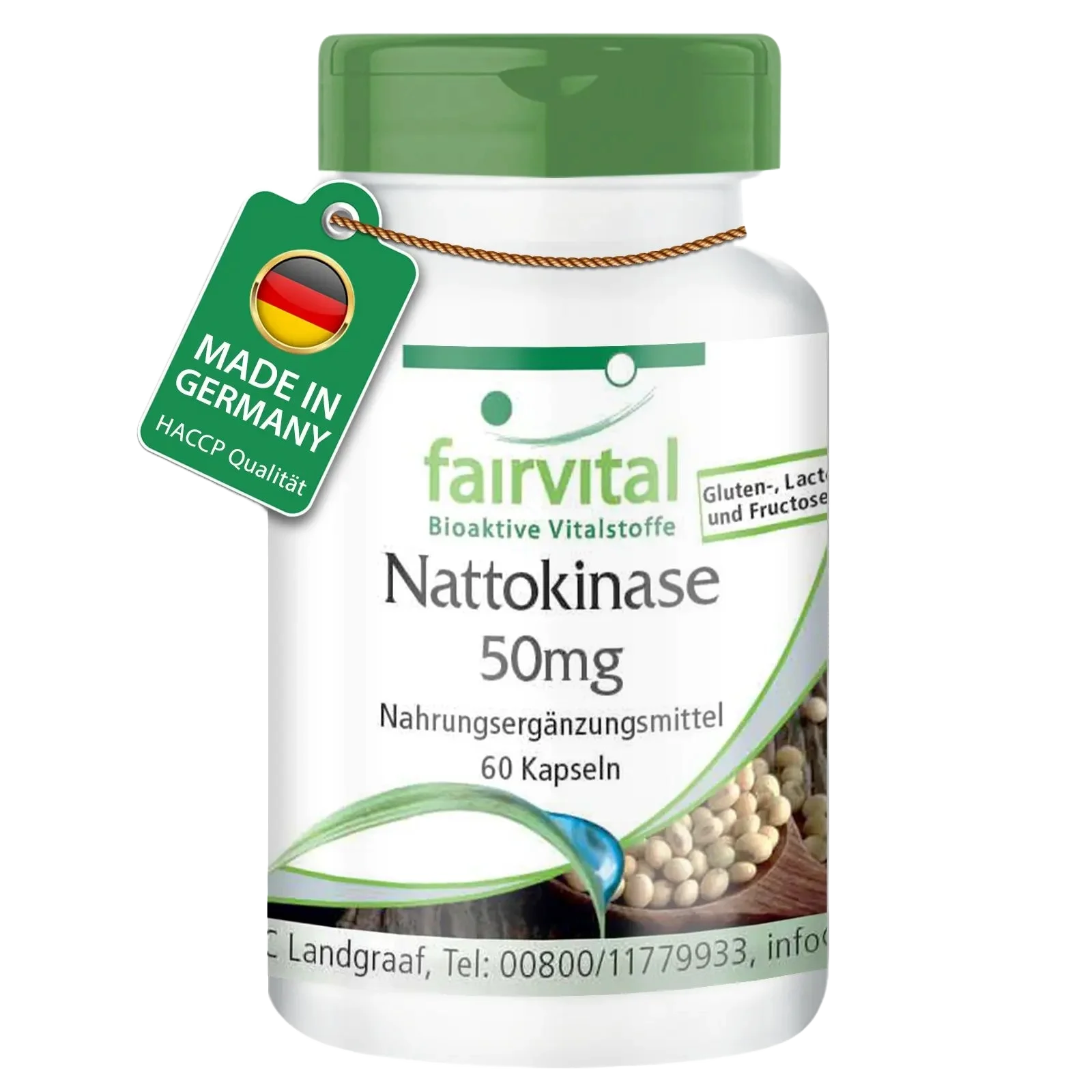Nattokinase 50mg - 60 Capsules Nattokinase 50mg - 60 Capsules