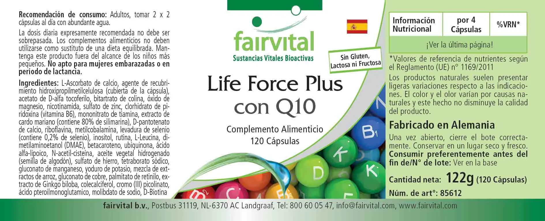 Life Force Plus mit Q10