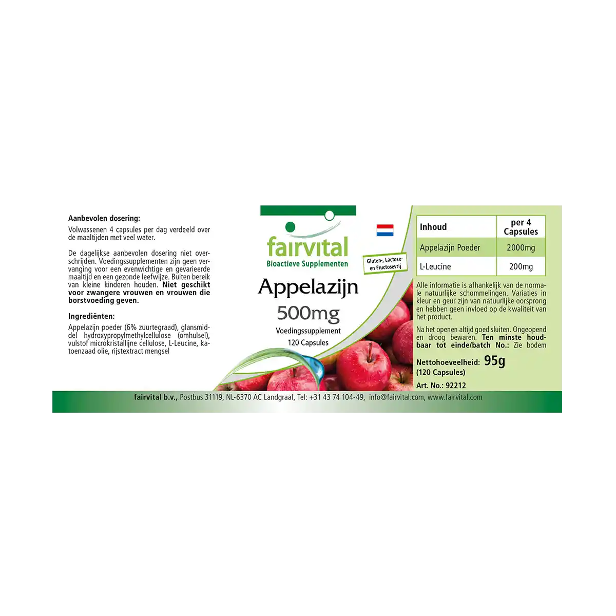 Appelciderazijn - 120 capsules