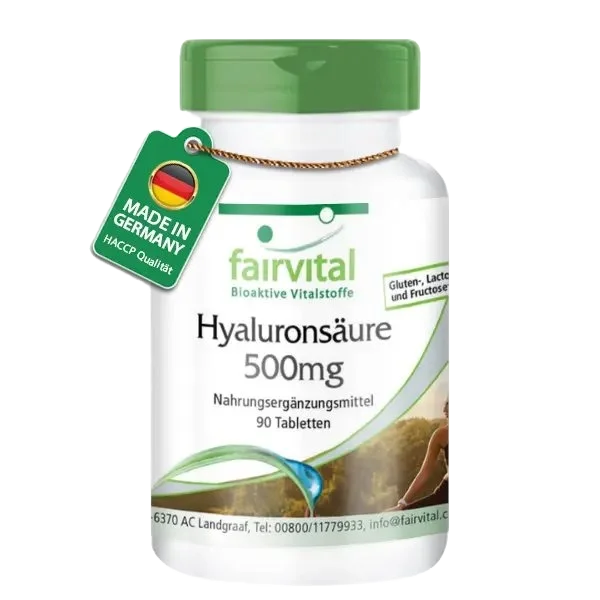 Hyaluronsäure 500mg - 90 Tabletten