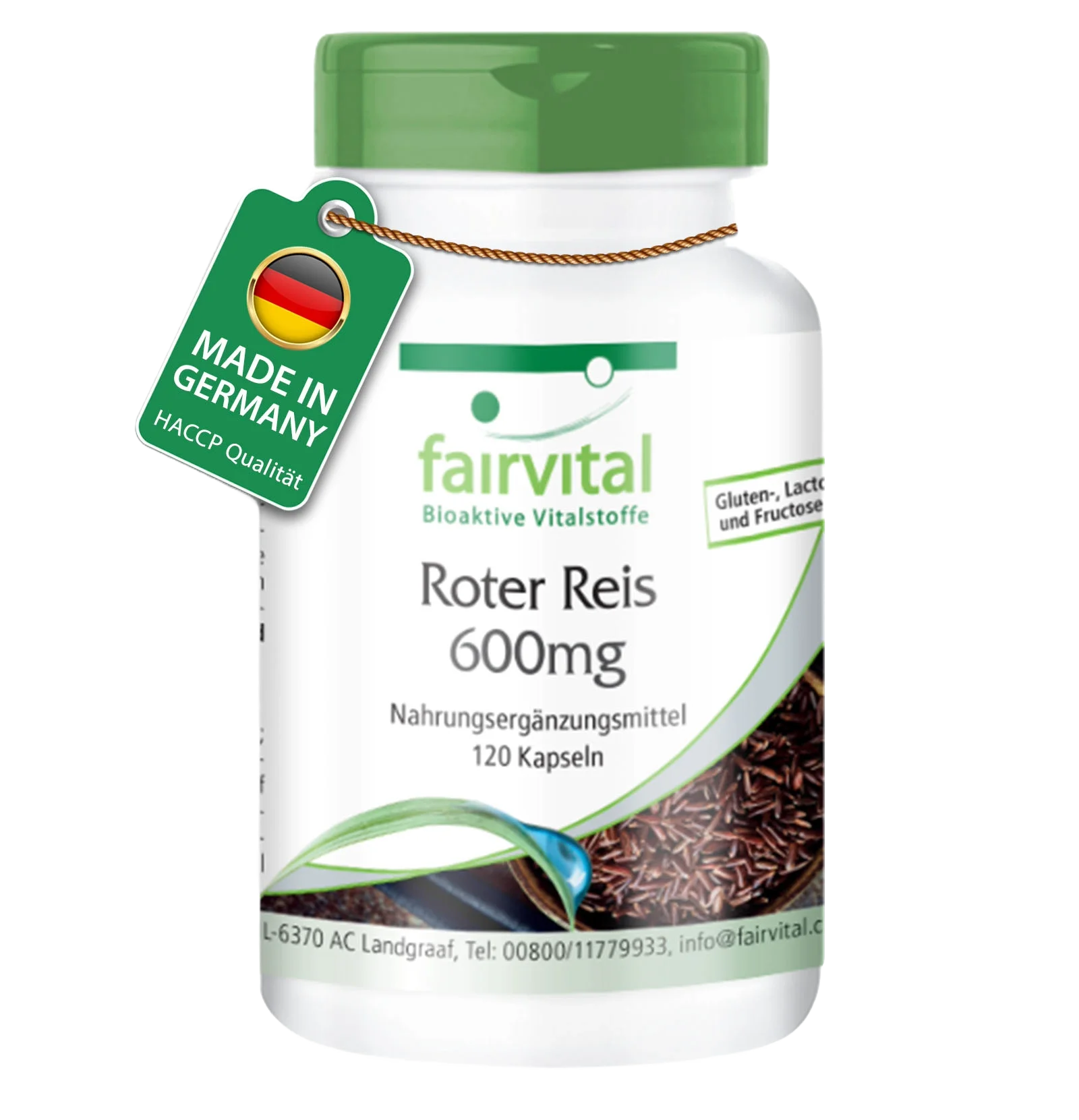 Arroz Rojo 600mg Arroz Rojo 600mg