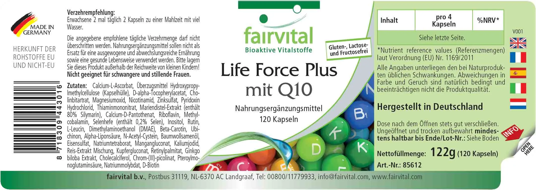 Life Force Plus mit Q10