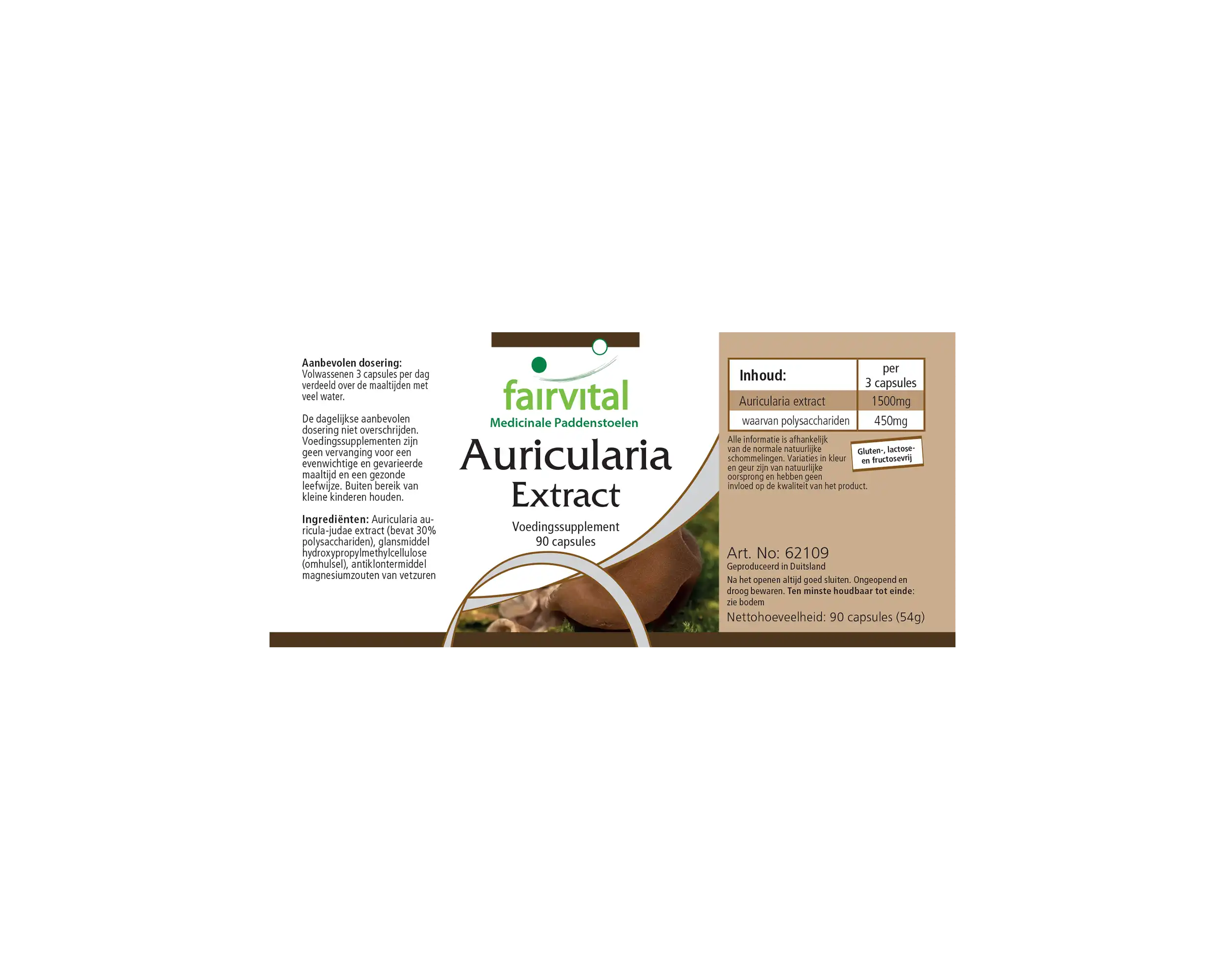 Auricularia extract - 90 capsules Auricularia extract - 90 capsules