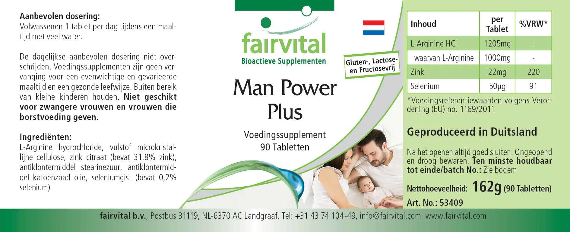 Man Power Plus - 90 Comprimidos