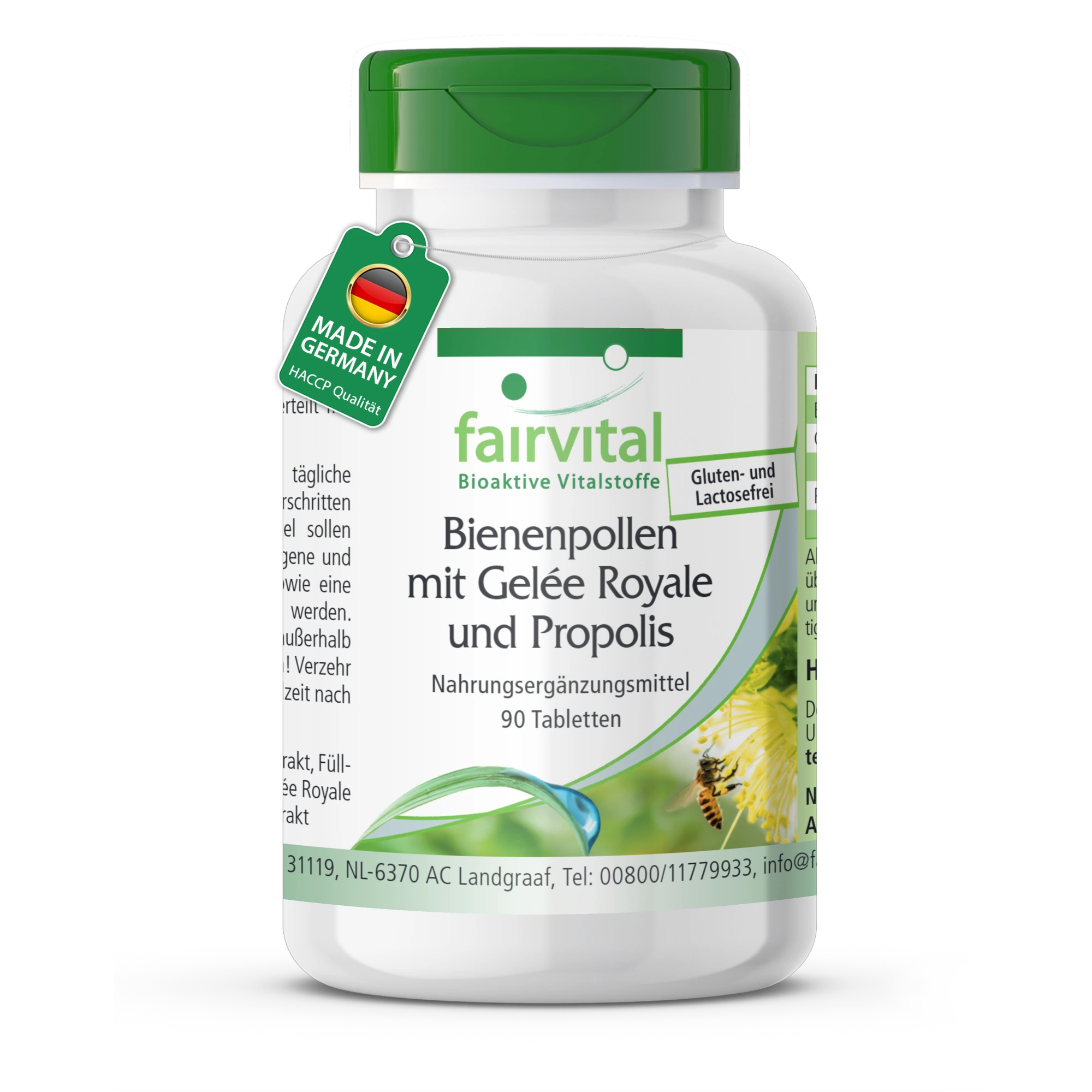 Bienenpollen mit Gelee Royale und Propolis