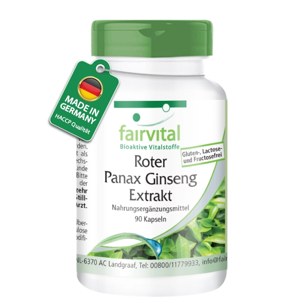 Rode Panax Ginseng Extract 400mg - 90 capsules Rode Panax Ginseng Extract 400mg - 90 capsules
