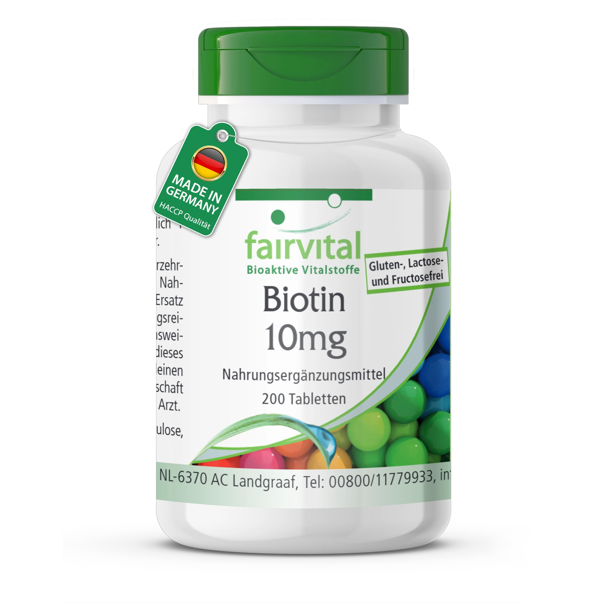 Biotina 10mg - 200 compresse