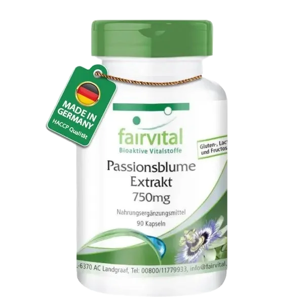 Estratto di Passiflora 750mg - 90 capsule Estratto di Passiflora 750mg - 90 capsule
