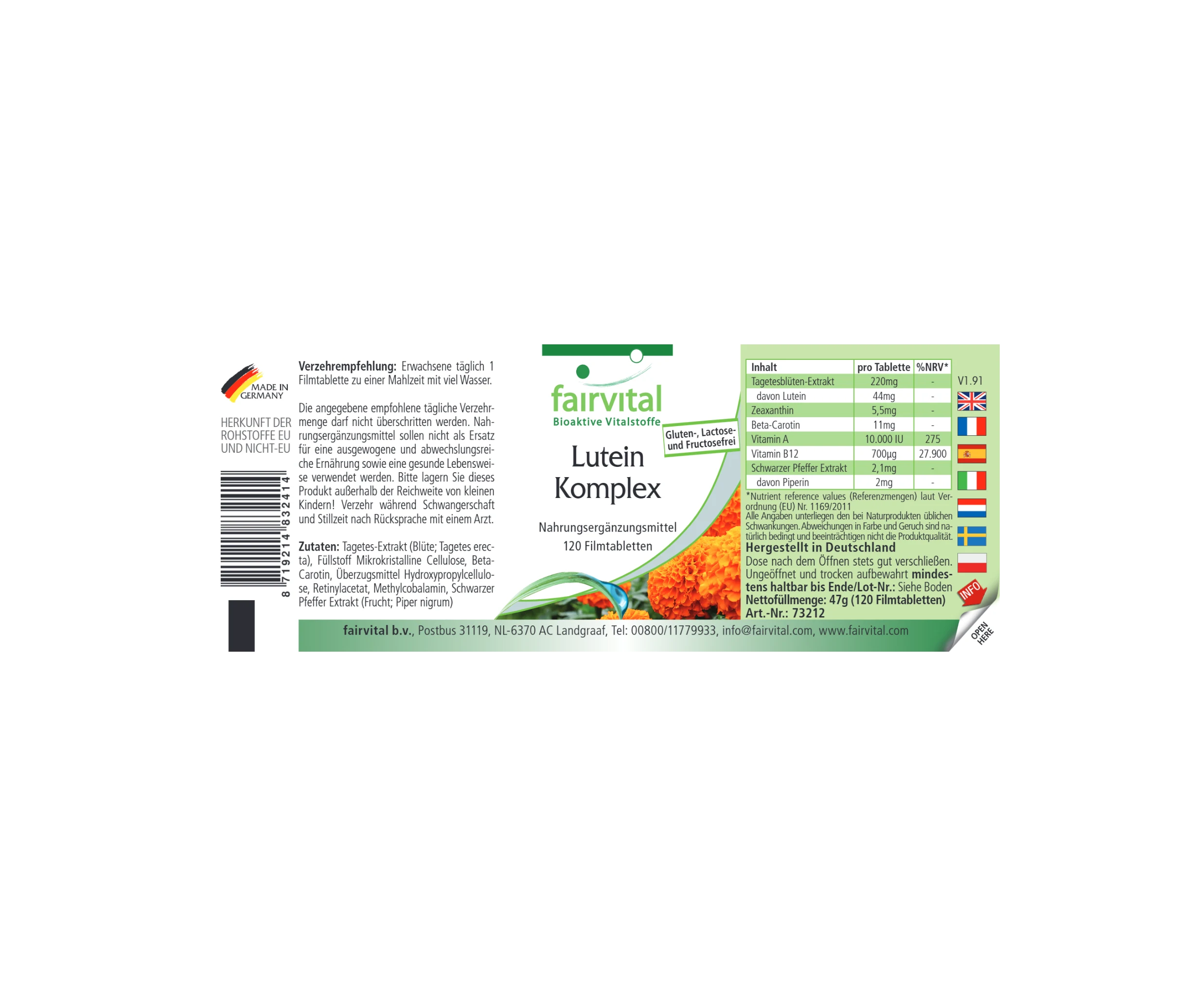 Lutein Komplex