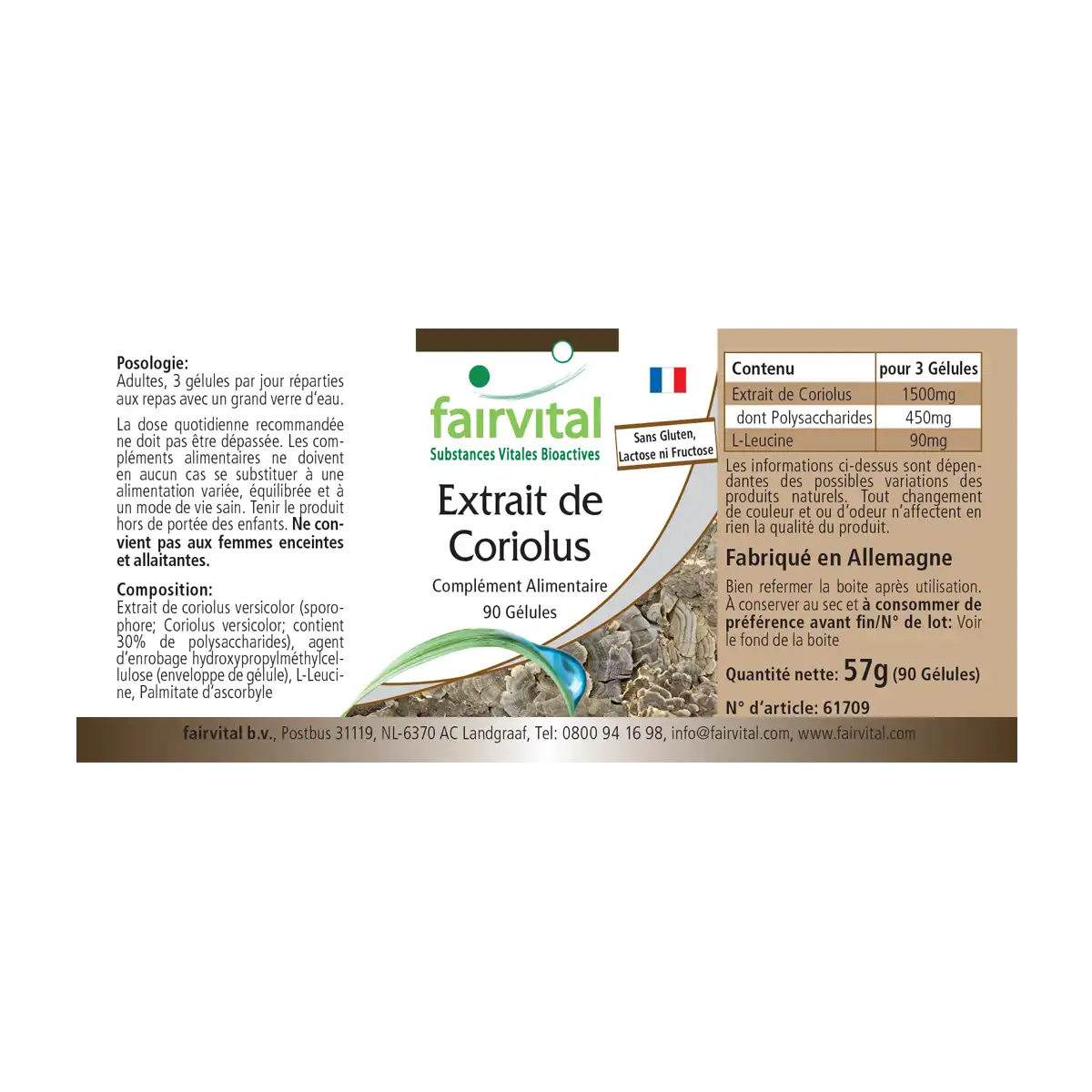 Coriolus Extrakt | Fairvital