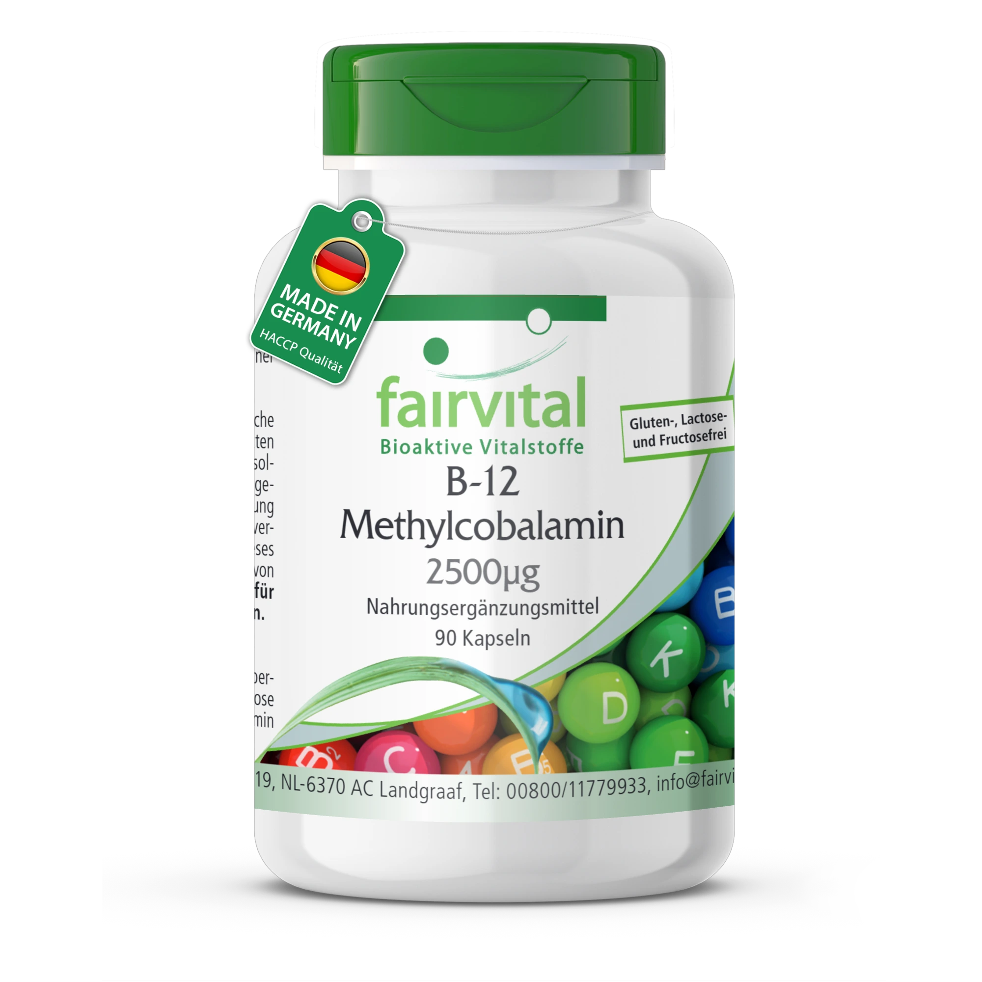 B-12 Methylcobalamin 2500µg