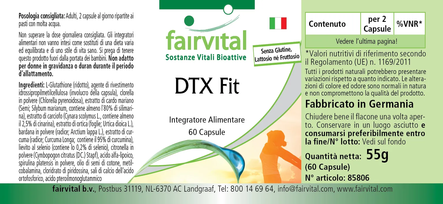 DTX Fit – 60 capsules