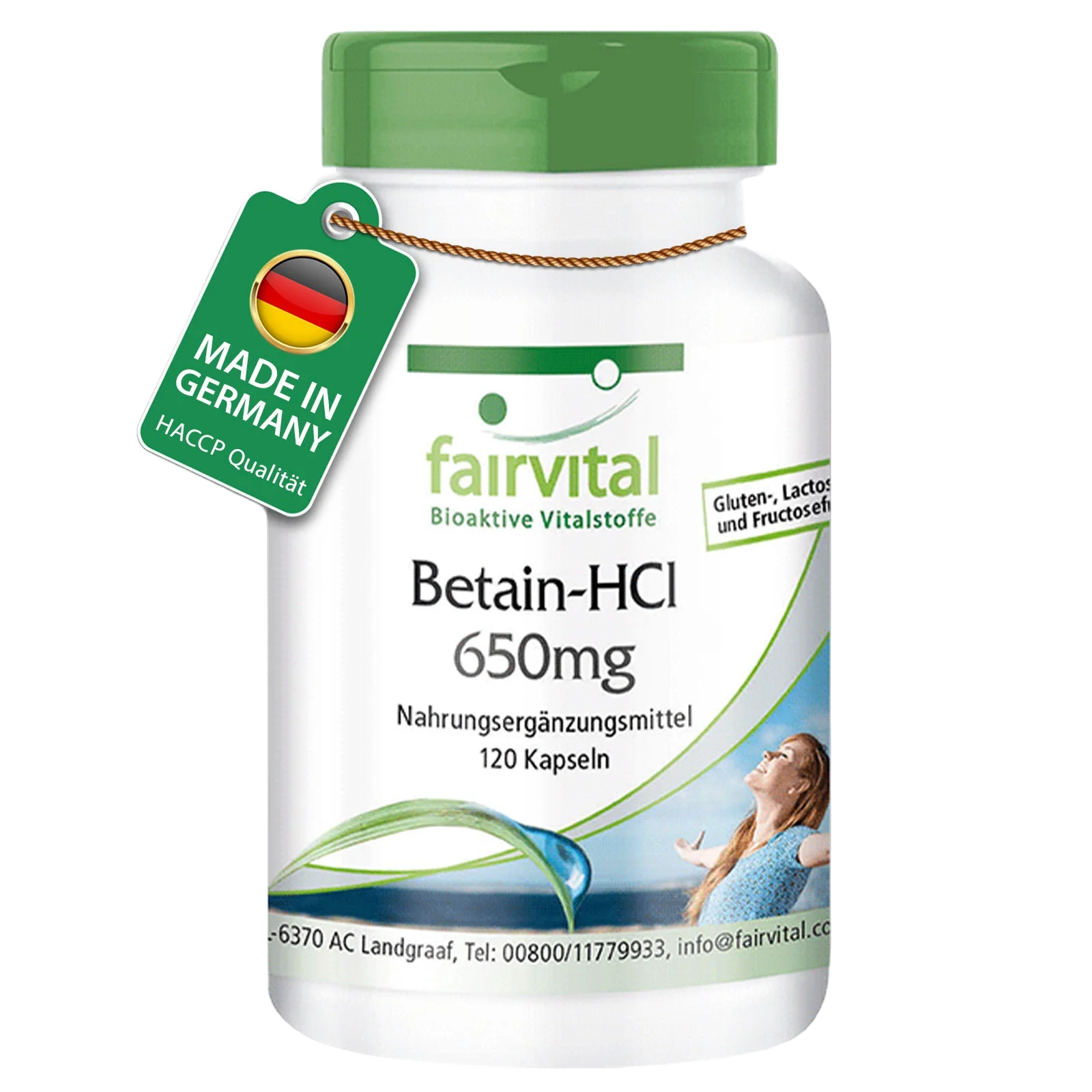 Betain HCL 650mg
