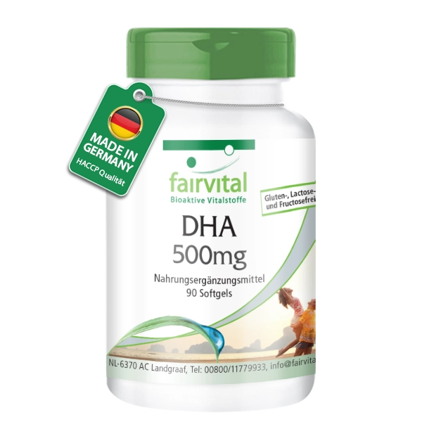DHA 500mg - 90 Cápsulas DHA 500mg - 90 Cápsulas