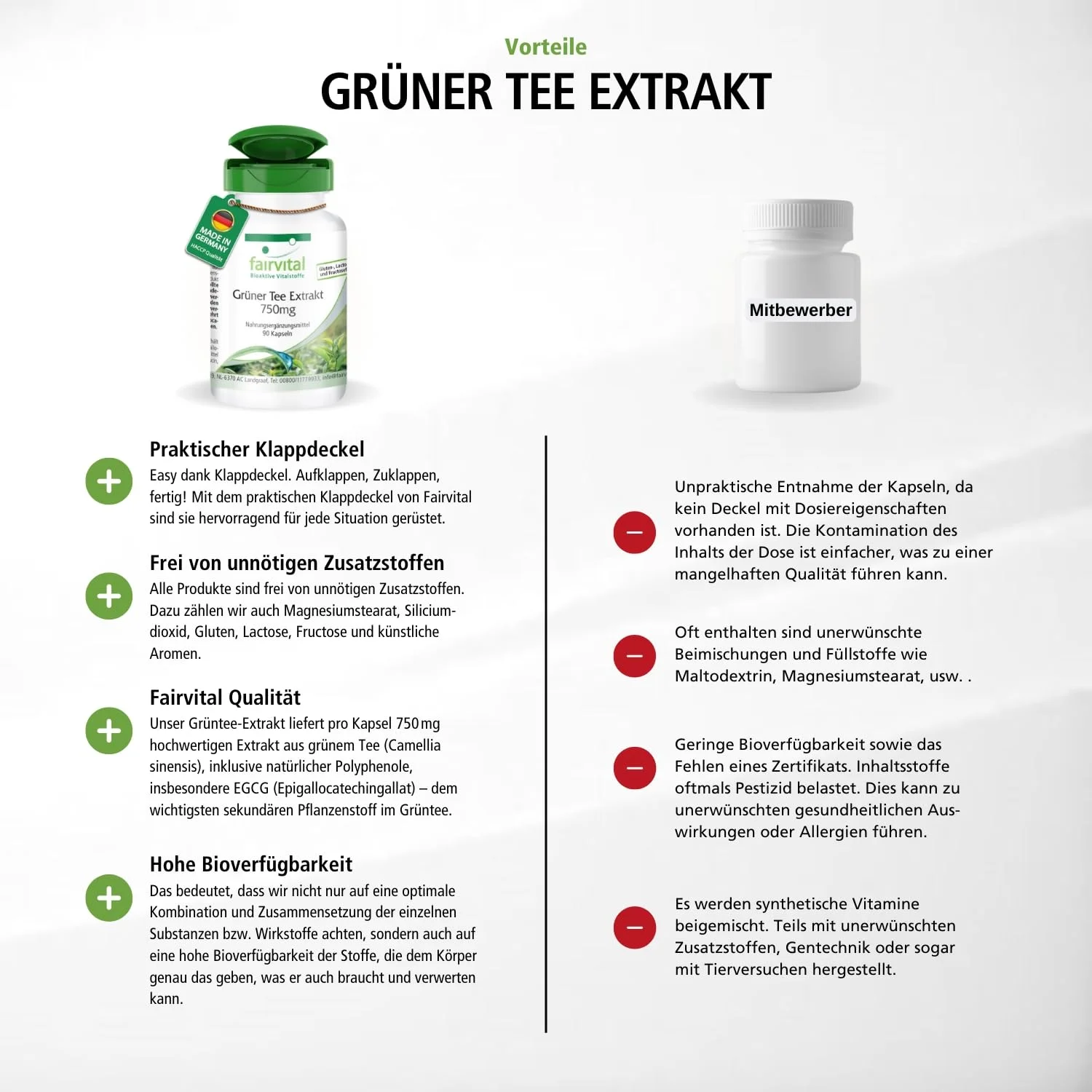 Grüner Kaffee Extrakt 500mg