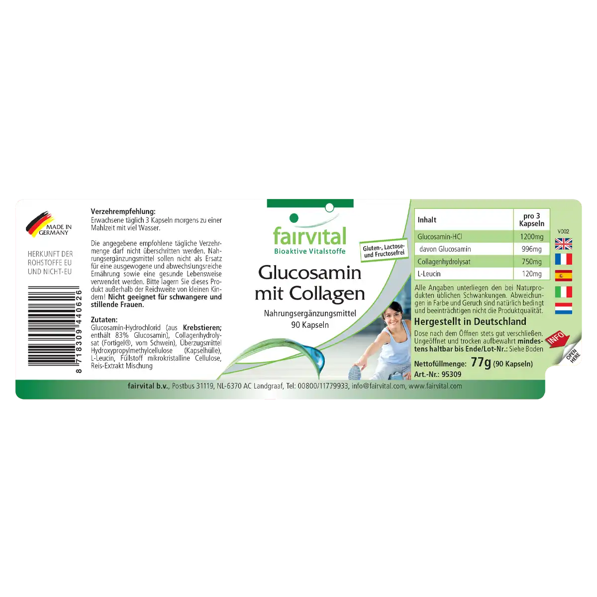 Glucosamine with Collagen - 90 Capsules Glucosamine with Collagen - 90 Capsules