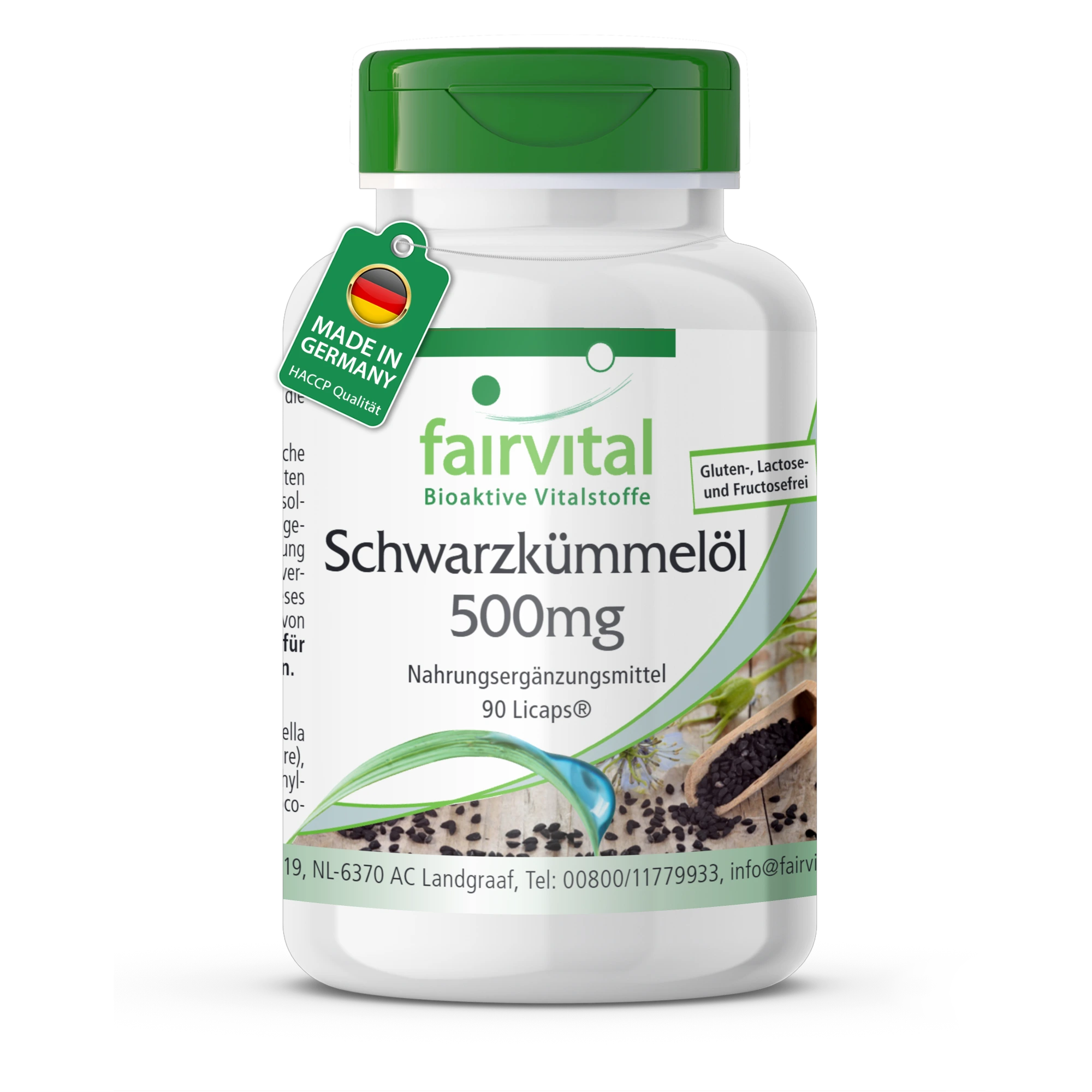 Black cumin oil 500mg - LiCaps®