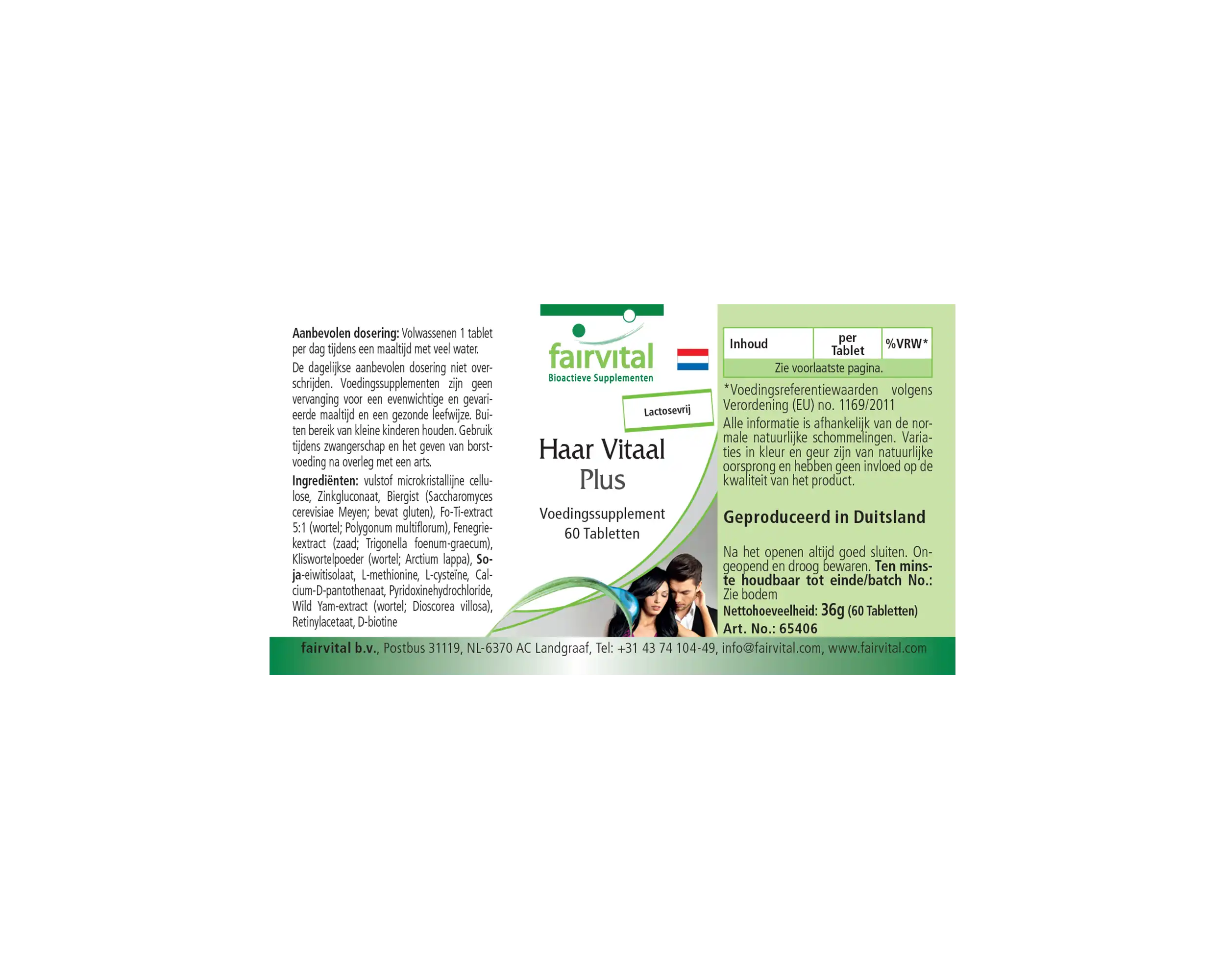 Cabello Vital Plus - 60 comprimidos