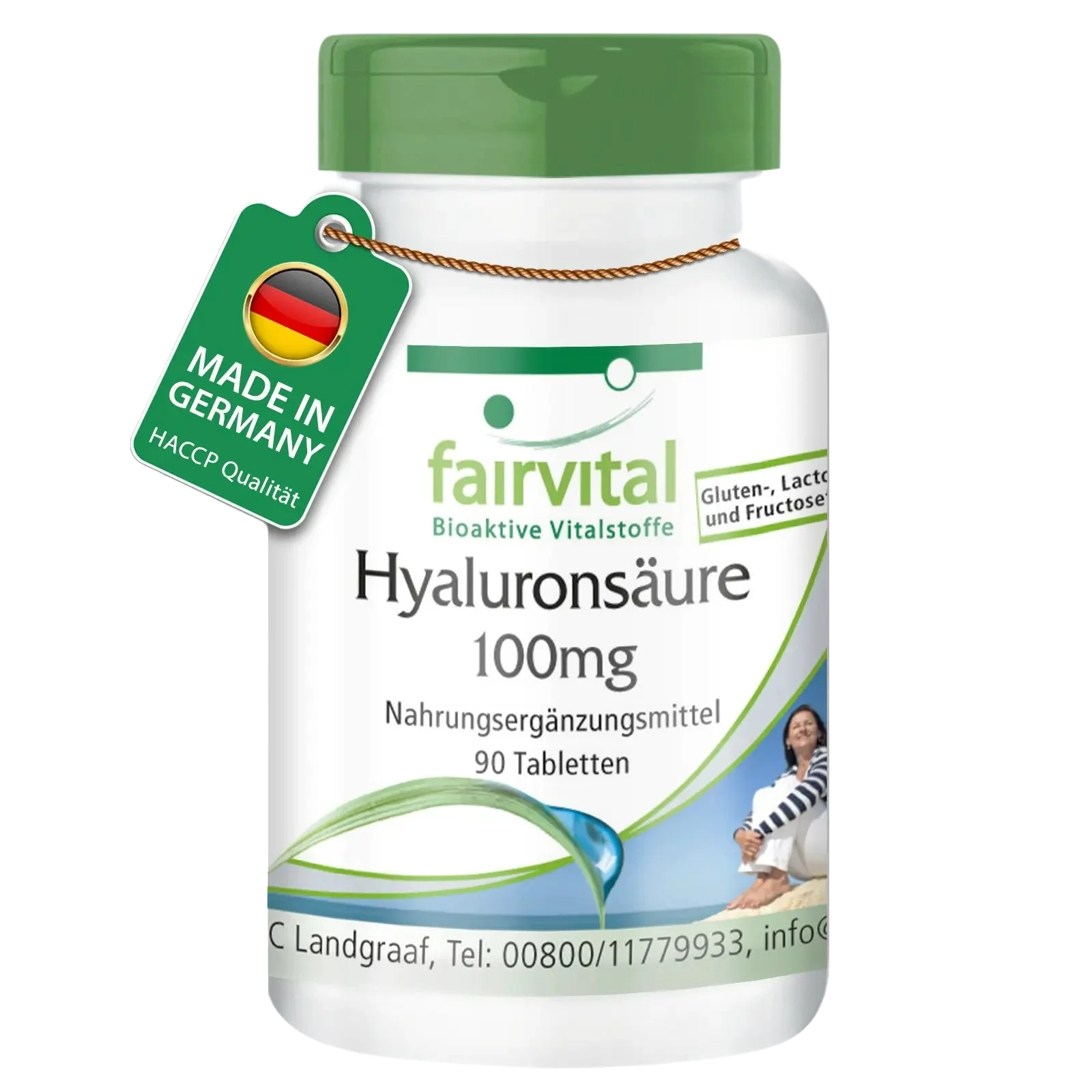 Acide hyaluronique 100mg - 90 comprimés Acide hyaluronique 100mg - 90 comprimés