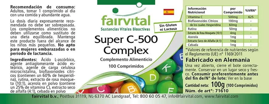 Complexe Super C - 100 comprimés