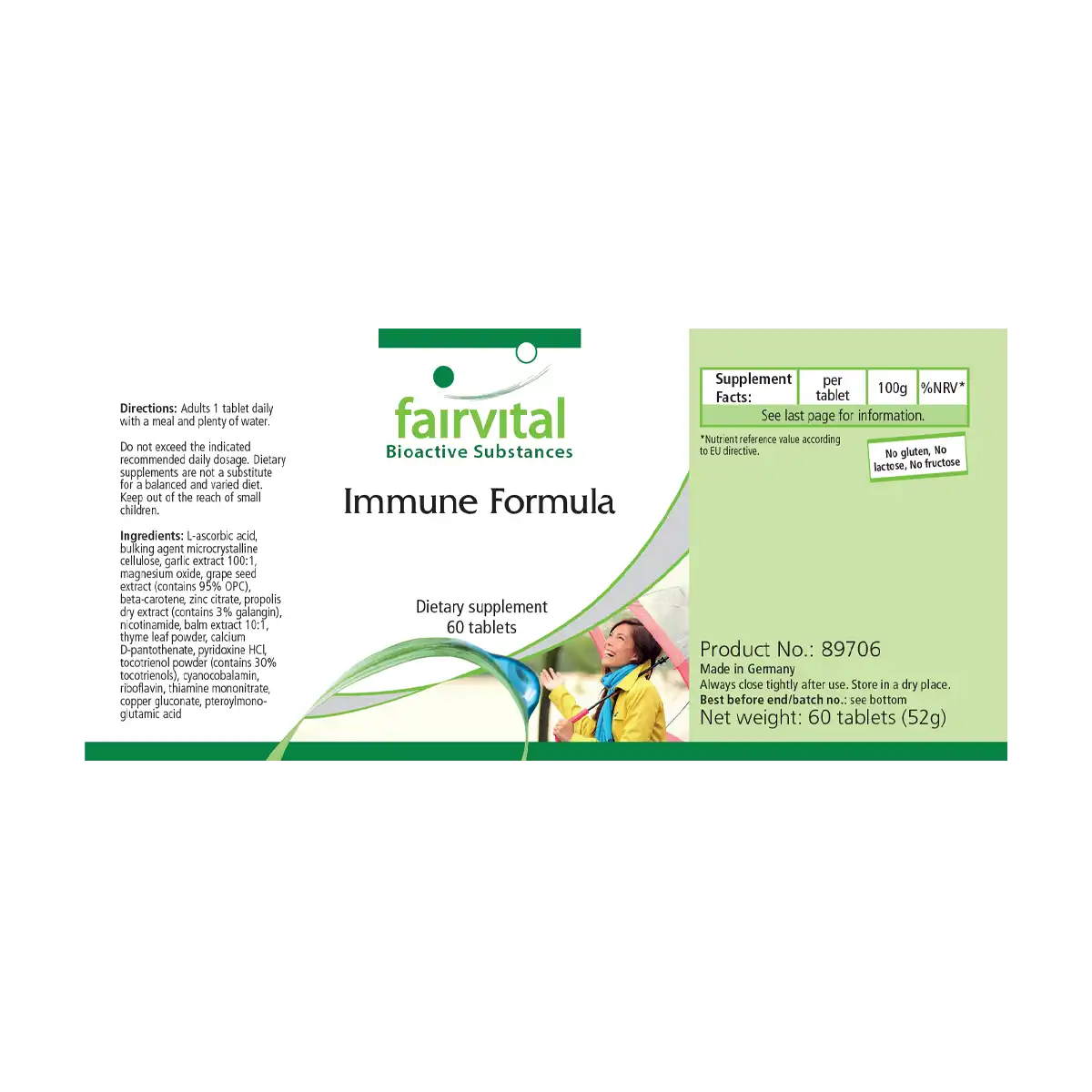 Immuunformule - 60 tabletten