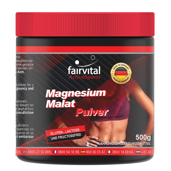 Poudre de Malate de Magnésium-500g Poudre de Malate de Magnésium-500g
