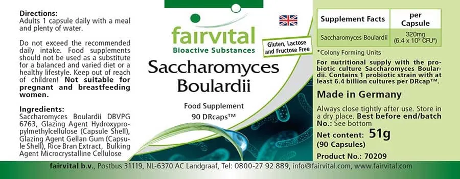 Saccharomyces boulardii - 90 DRcaps® Saccharomyces boulardii - 90 DRcaps®