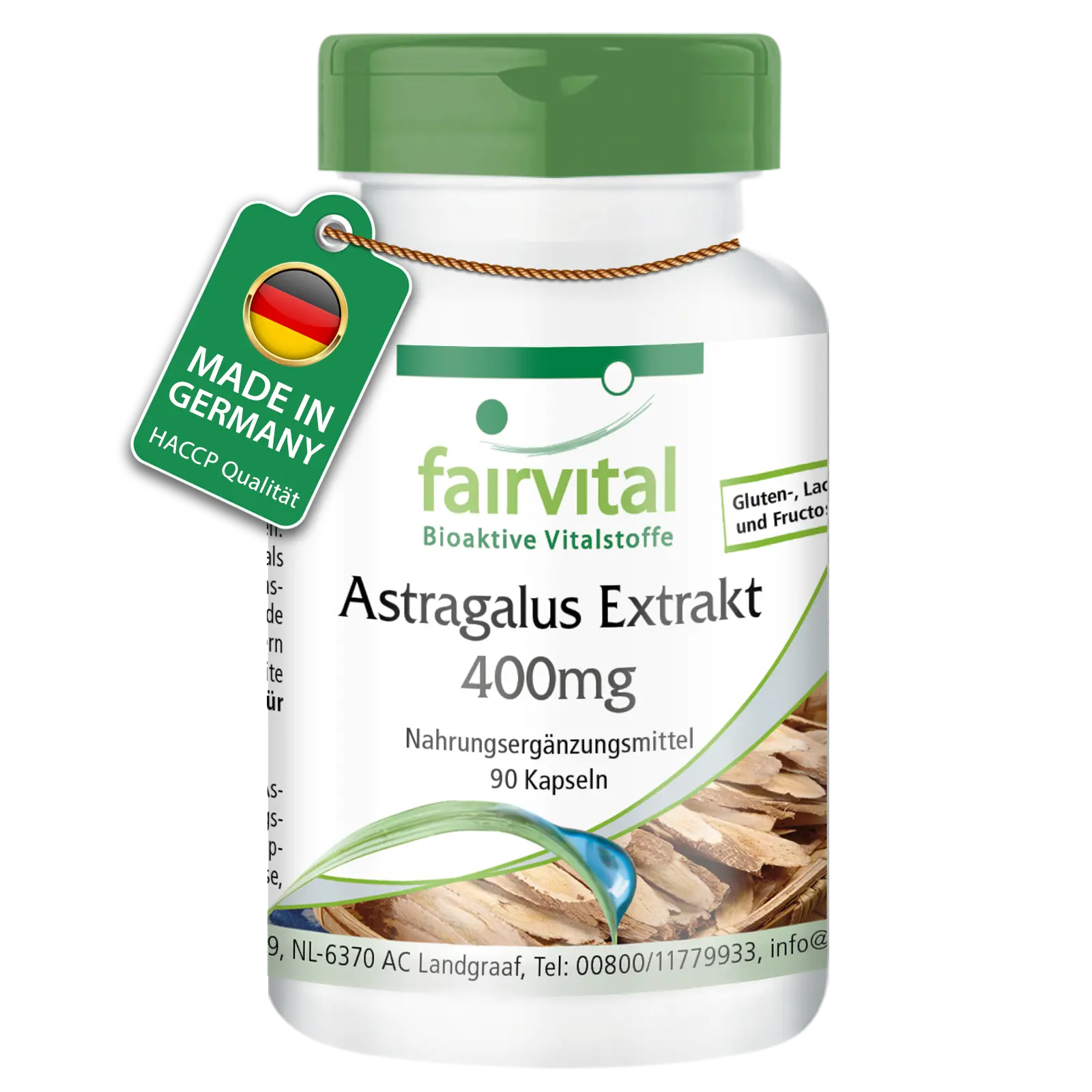 Astragalus Extrakt 400mg - 90 Kapseln - Hochdosiert und Vegan | Fairvital Astragalus Extrakt 400mg - 90 Kapseln - Hochdosiert und Vegan | Fairvital