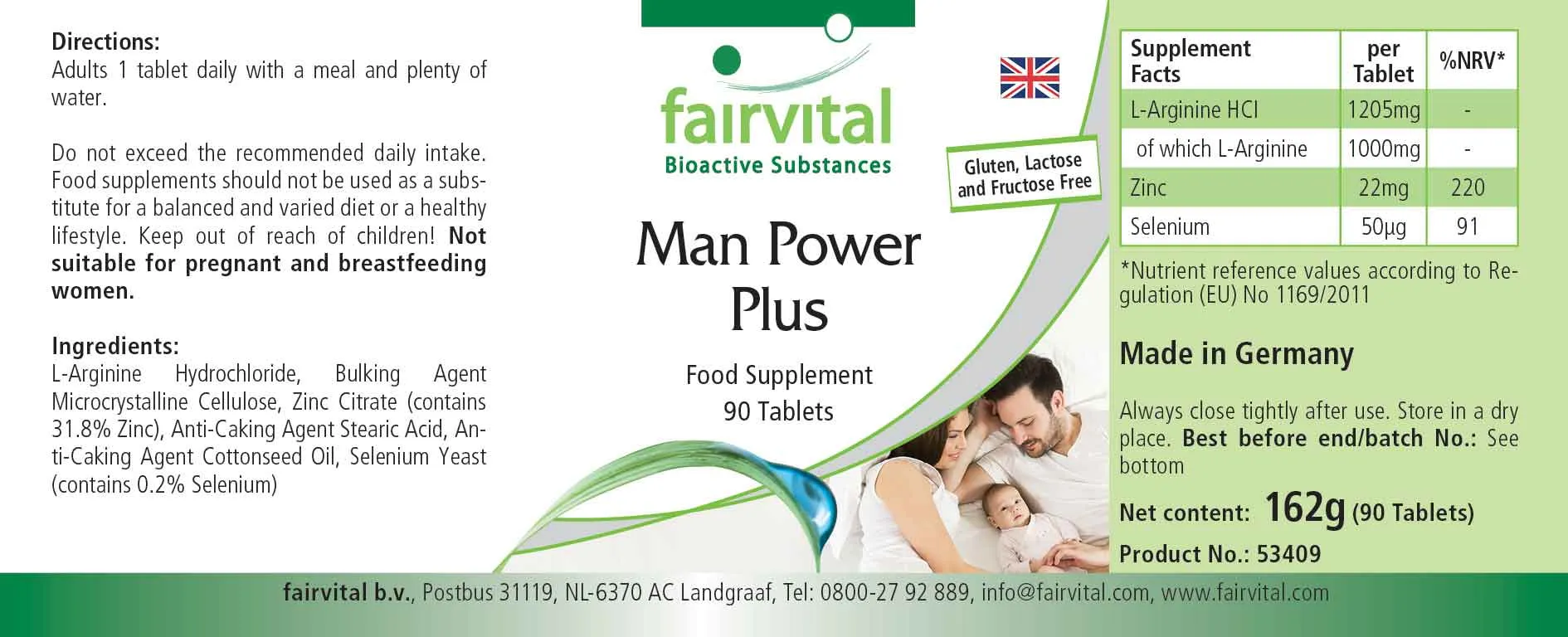 Man Power Plus - 90 Tabletten