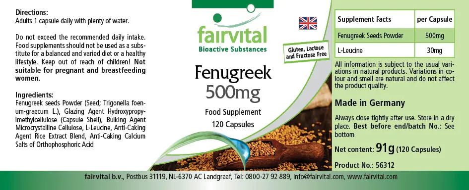 Fenugrec 500 mg