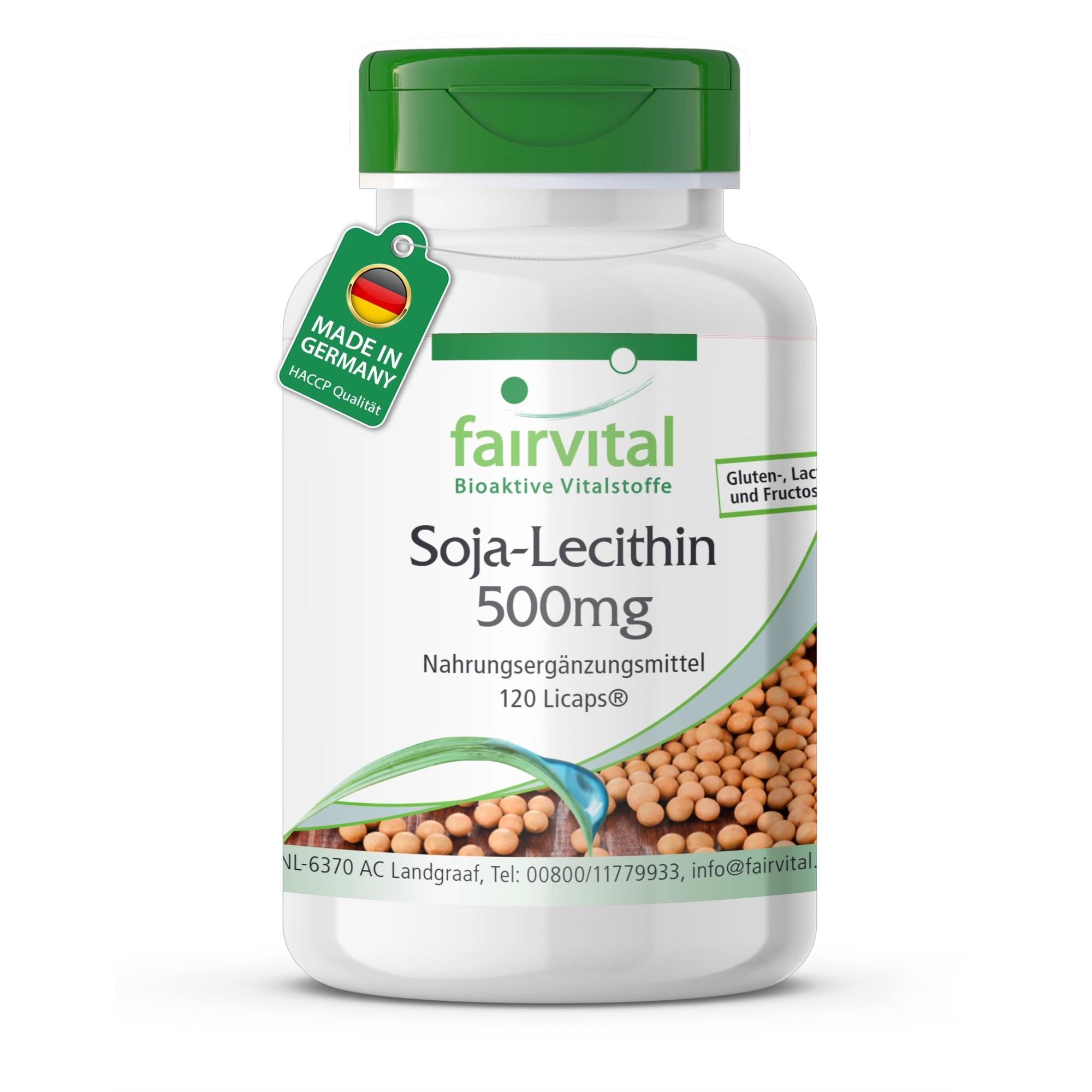 Soy Lecithin 500mg - 120 LiCaps®