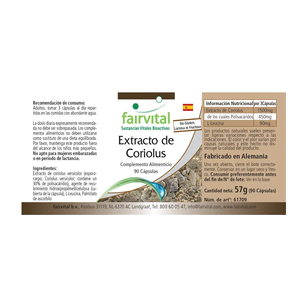 Coriolus Extrakt | Fairvital