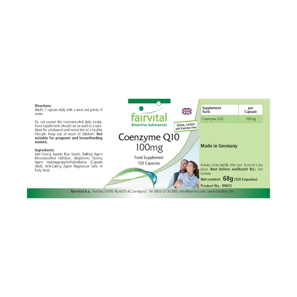 Co-Enzym Q10 100mg - 120 capsules