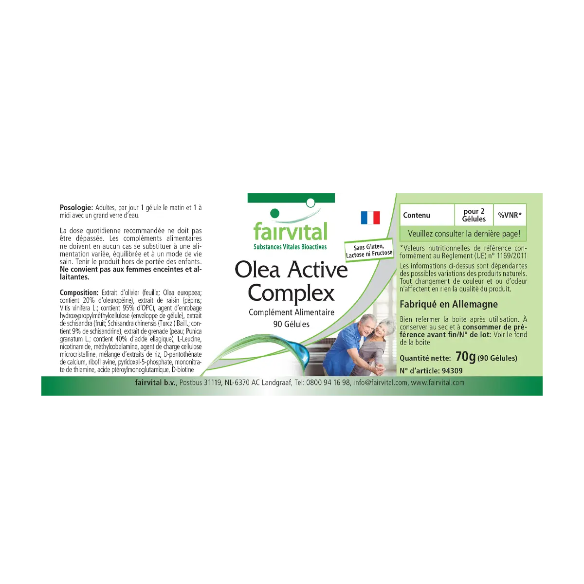 Olea Active Complex - 90 capsules