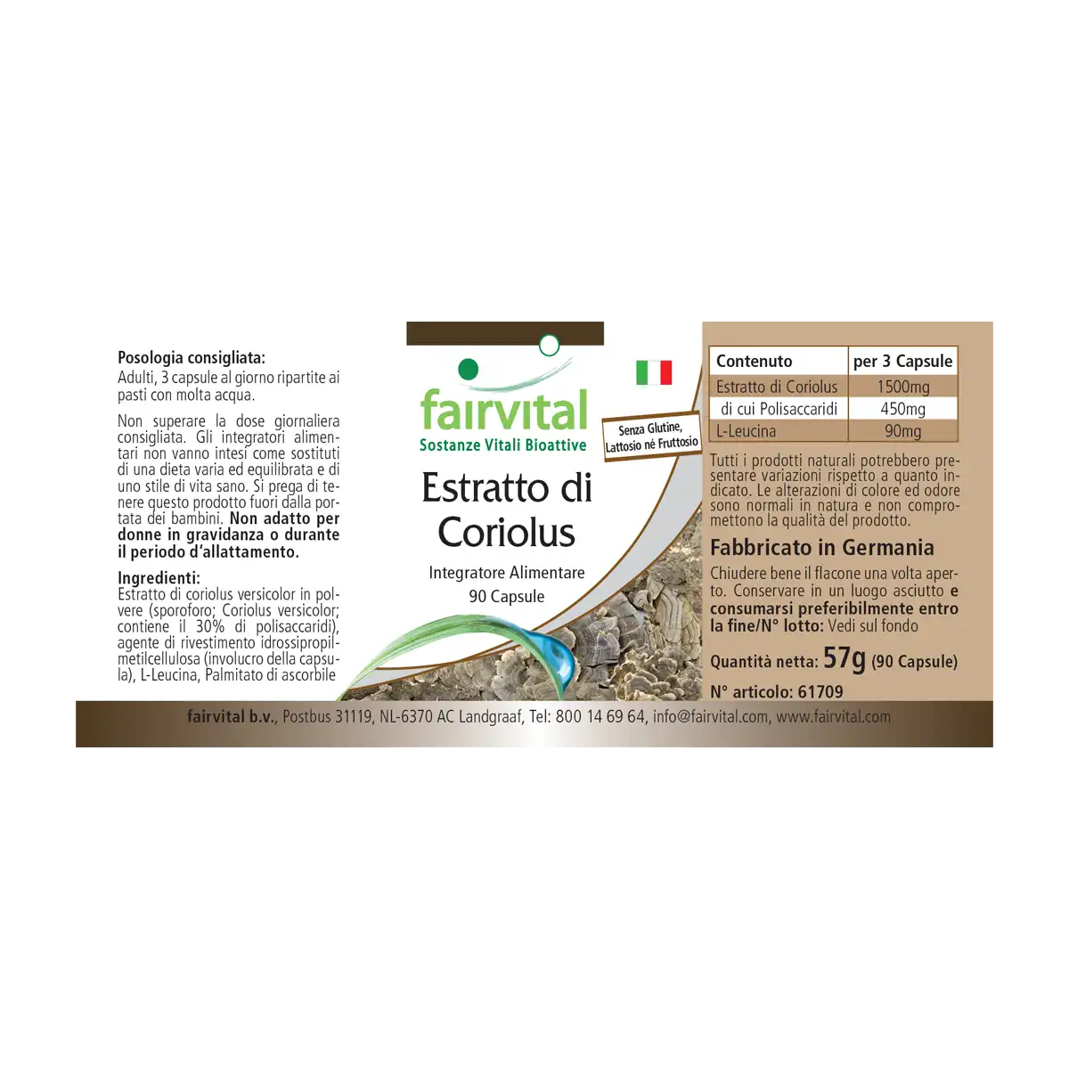 Coriolus Extrakt | Fairvital