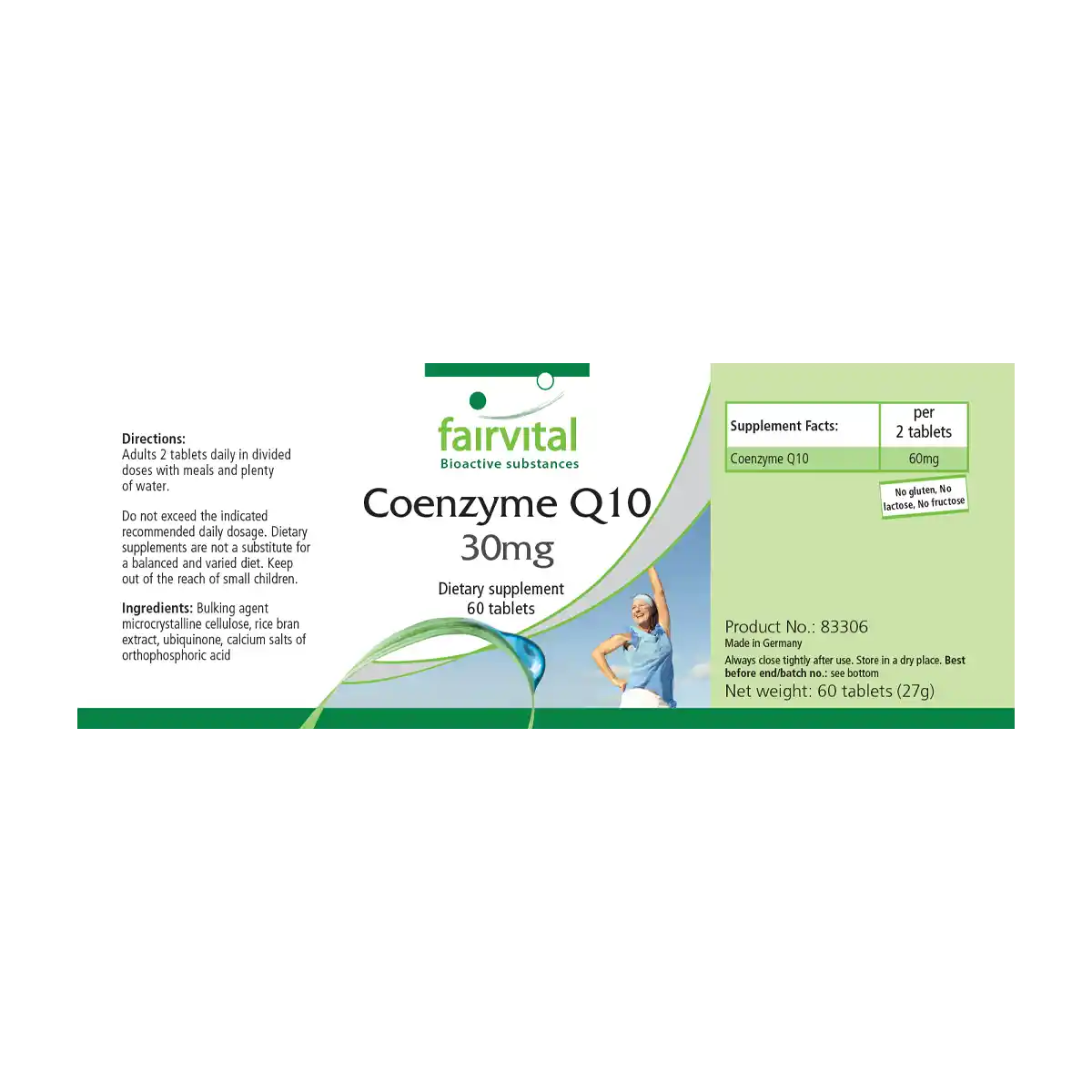 Co-enzym Q10 30mg - 60 tabletten